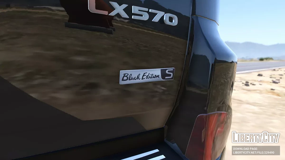 Lexus Lx570 Black Edition 2019 / GTA 5