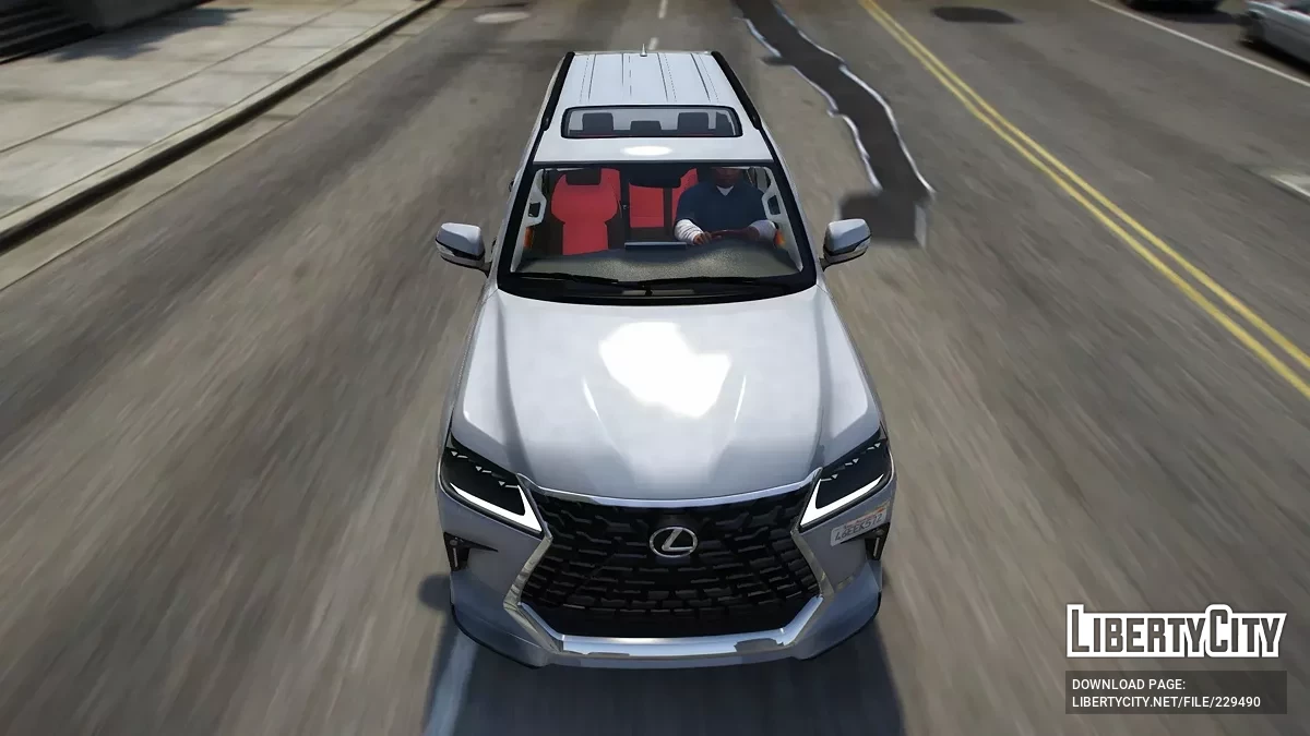 Lexus Lx570 Black Edition 2019 / GTA 5