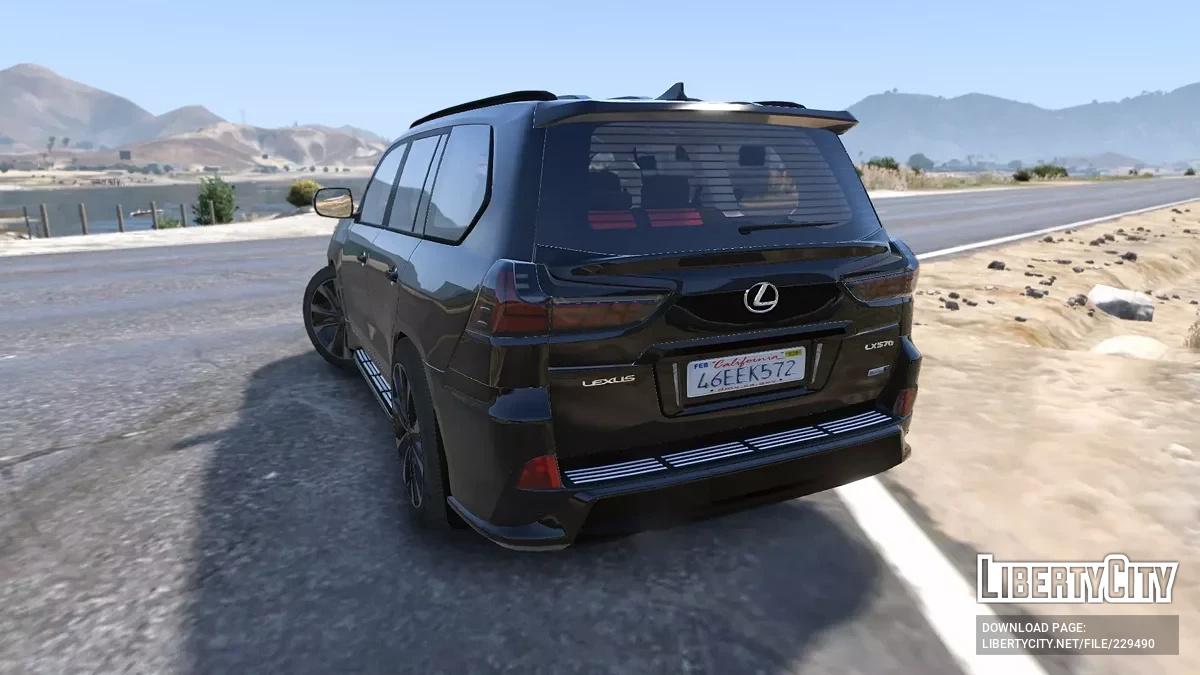 Lexus Lx570 Black Edition 2019 / GTA 5