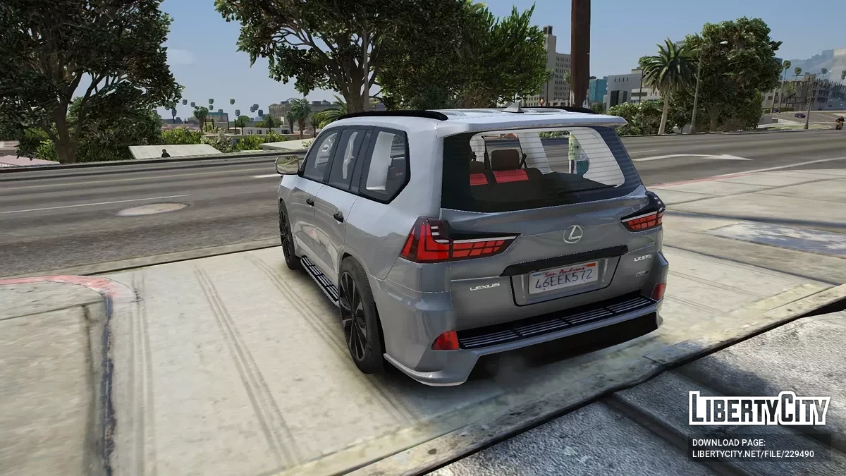 Lexus Lx570 Black Edition 2019 / GTA 5