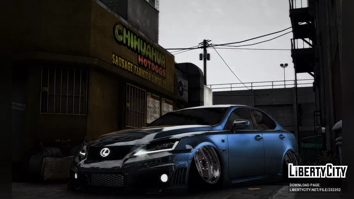 Custom Tuned Bagged Lexus IS-F / GTA 5