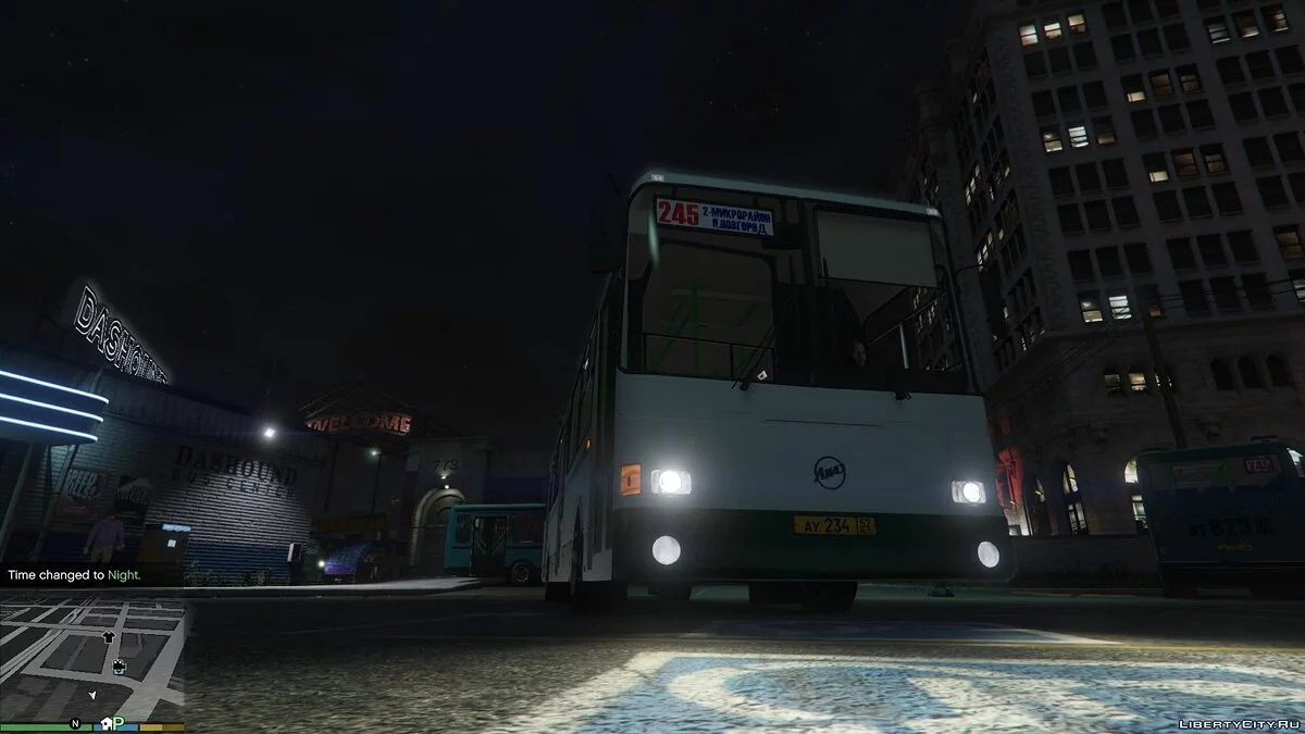 Лиаз 5256.25 (LiAZ) / GTA 5