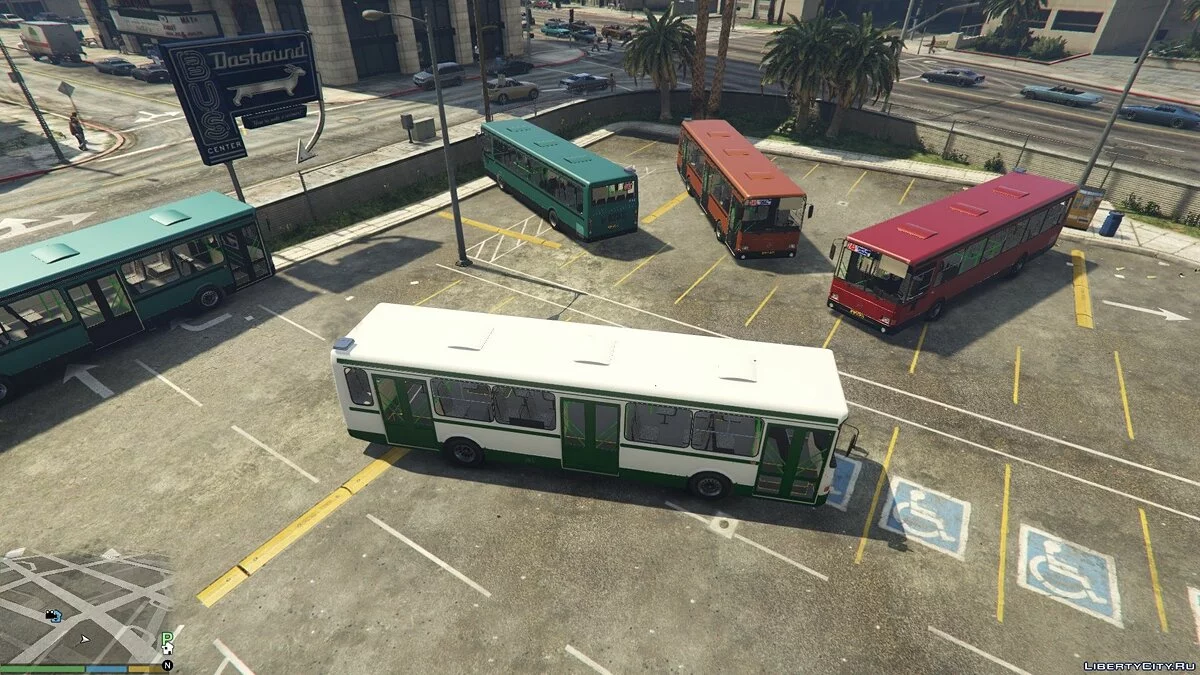 Лиаз 5256.25 (LiAZ) / GTA 5