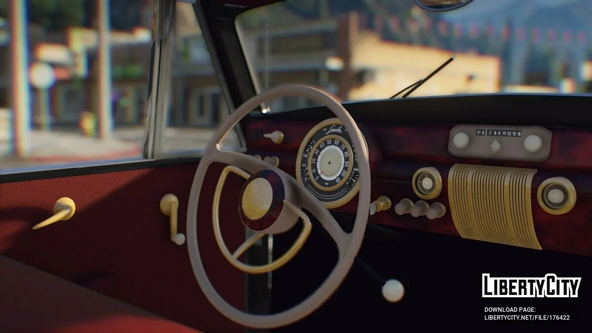 1941 Lincoln Zephyr Convertible v1.0 / GTA 5