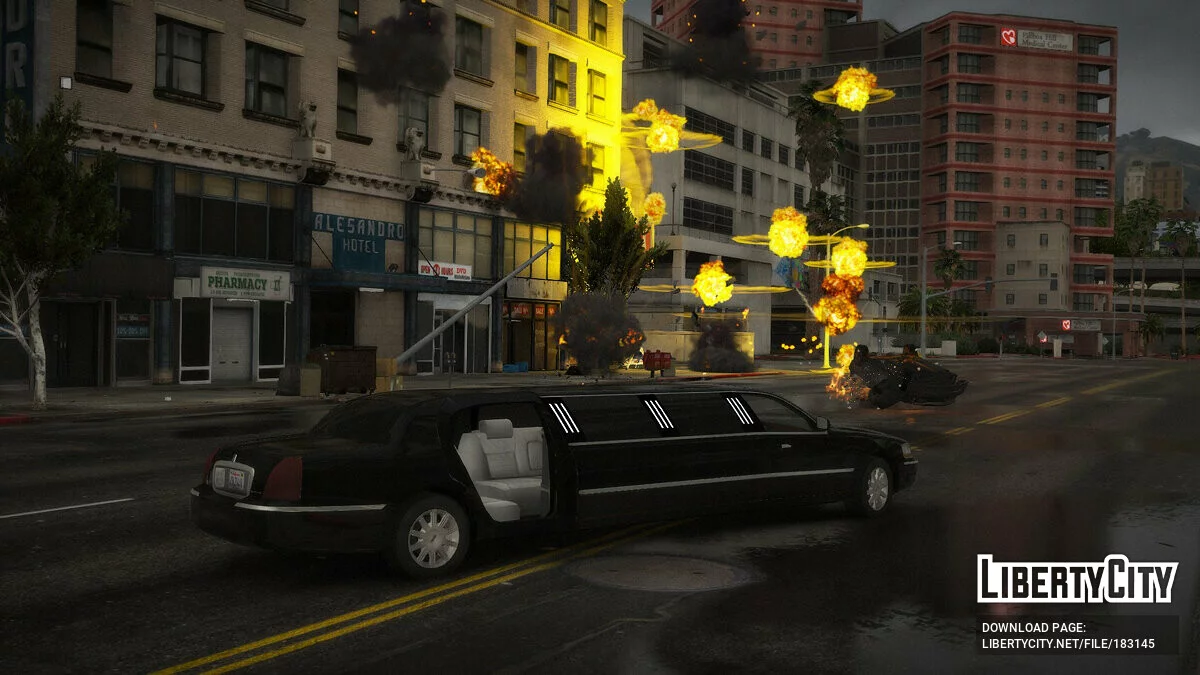 2003-2010 Lincoln Town Car Limousine [Add-On / Replace | LODs] 2.0 / GTA 5