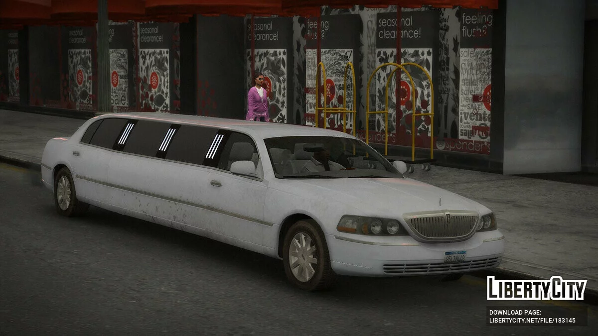 2003-2010 Lincoln Town Car Limousine [Add-On / Replace | LODs] 2.0 / GTA 5