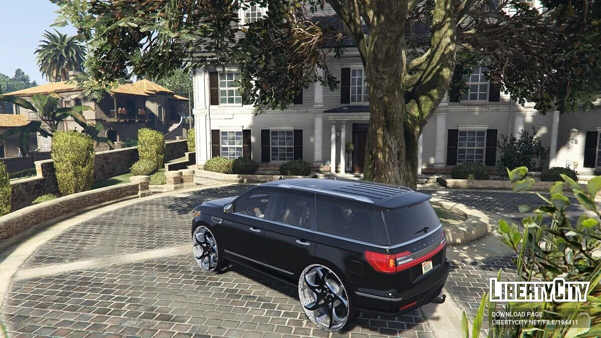 Lincoln Navigator Big Rims 2022 / GTA 5