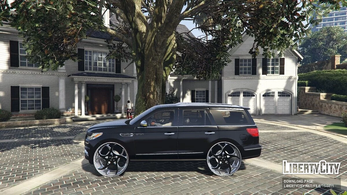 Lincoln Navigator Big Rims 2022 / GTA 5