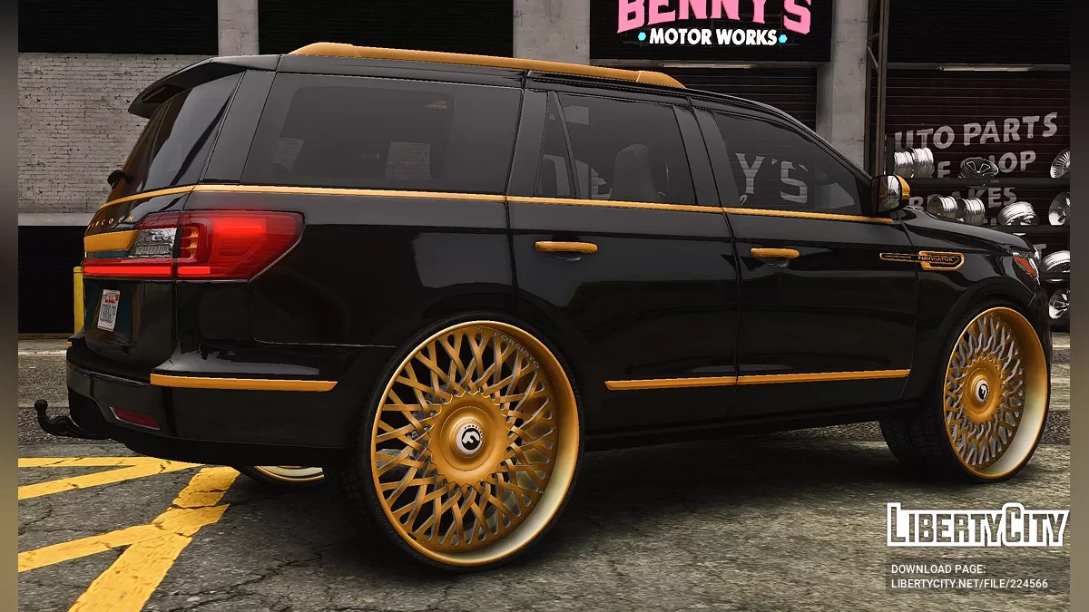 2017 Lincoln Navigator on Forgiatos / GTA 5