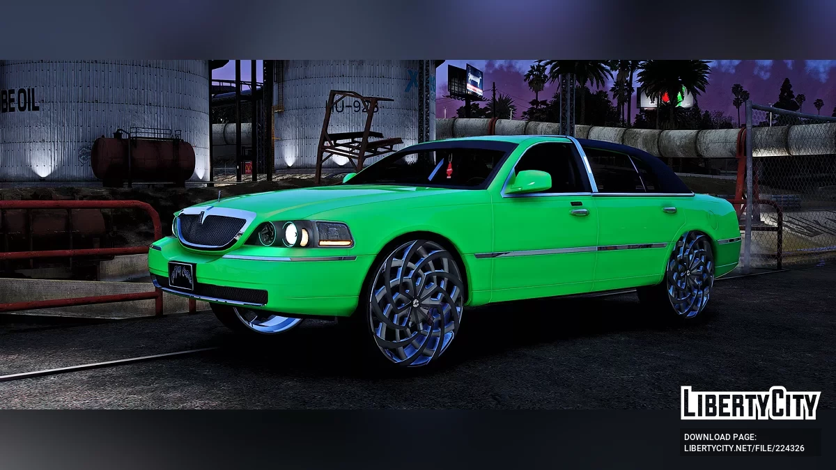 Lincoln Town Car v2 Donk 2010 / GTA 5