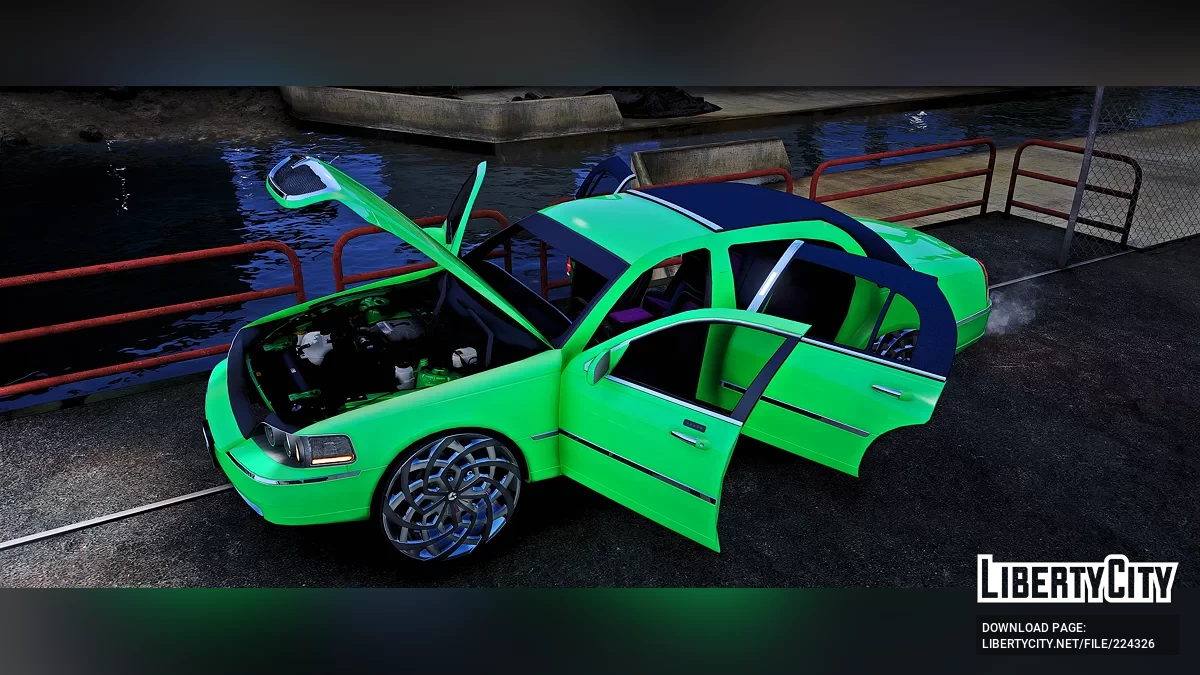 Lincoln Town Car v2 Donk 2010 / GTA 5