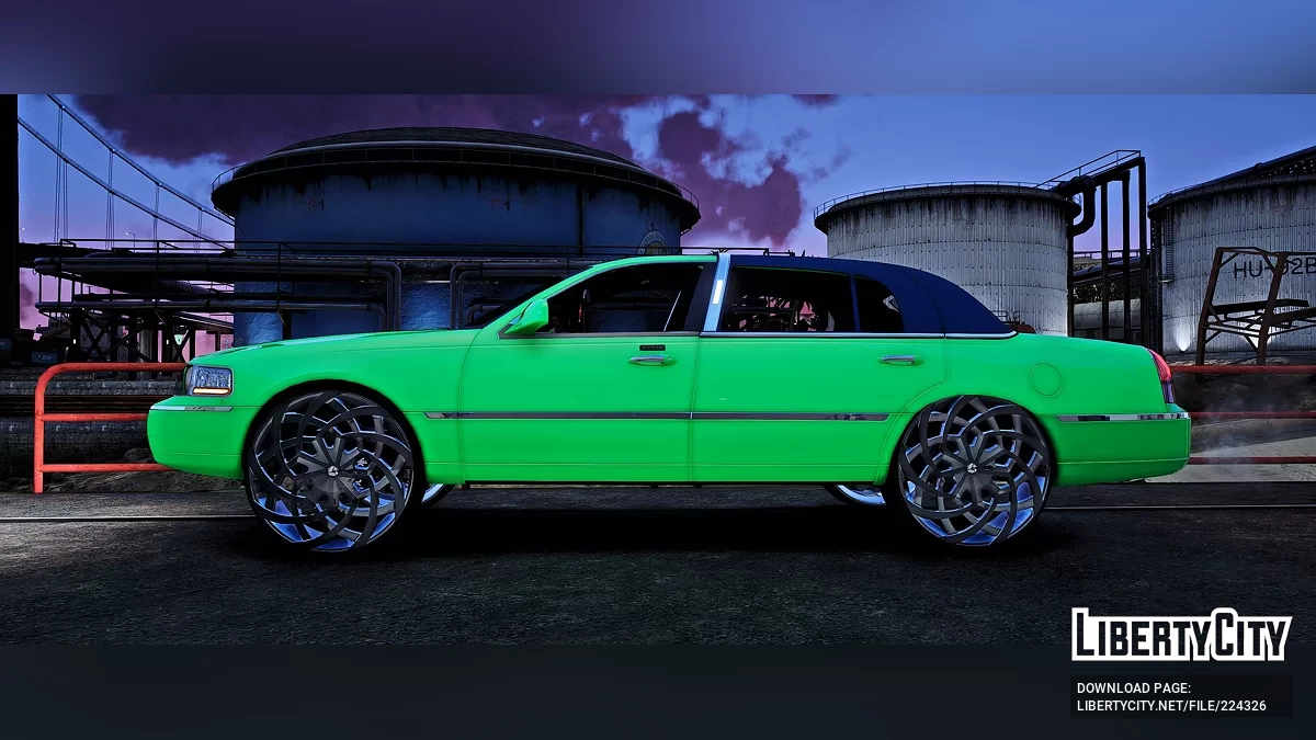 Lincoln Town Car v2 Donk 2010 / GTA 5