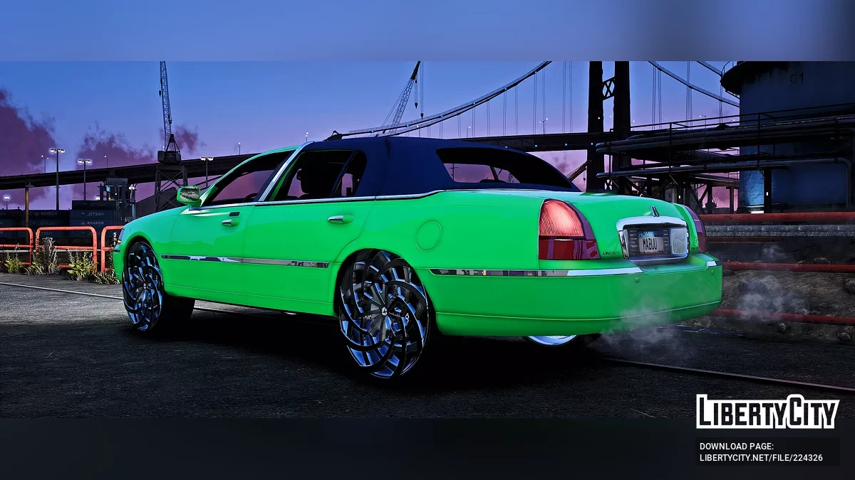 Lincoln Town Car v2 Donk 2010 / GTA 5