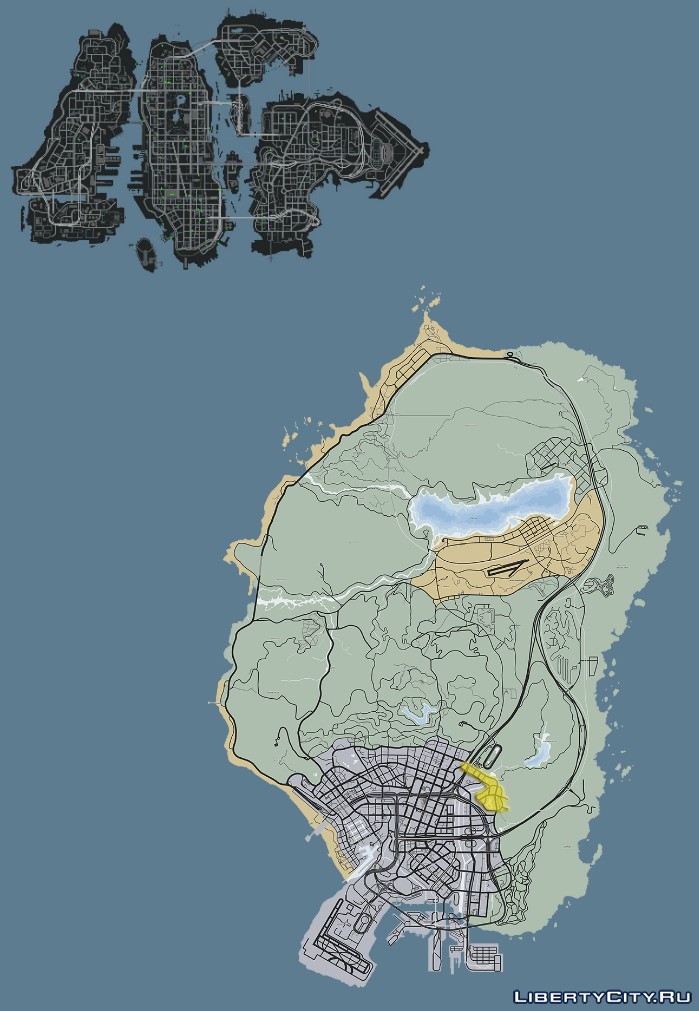 Карта liberty city gta 5