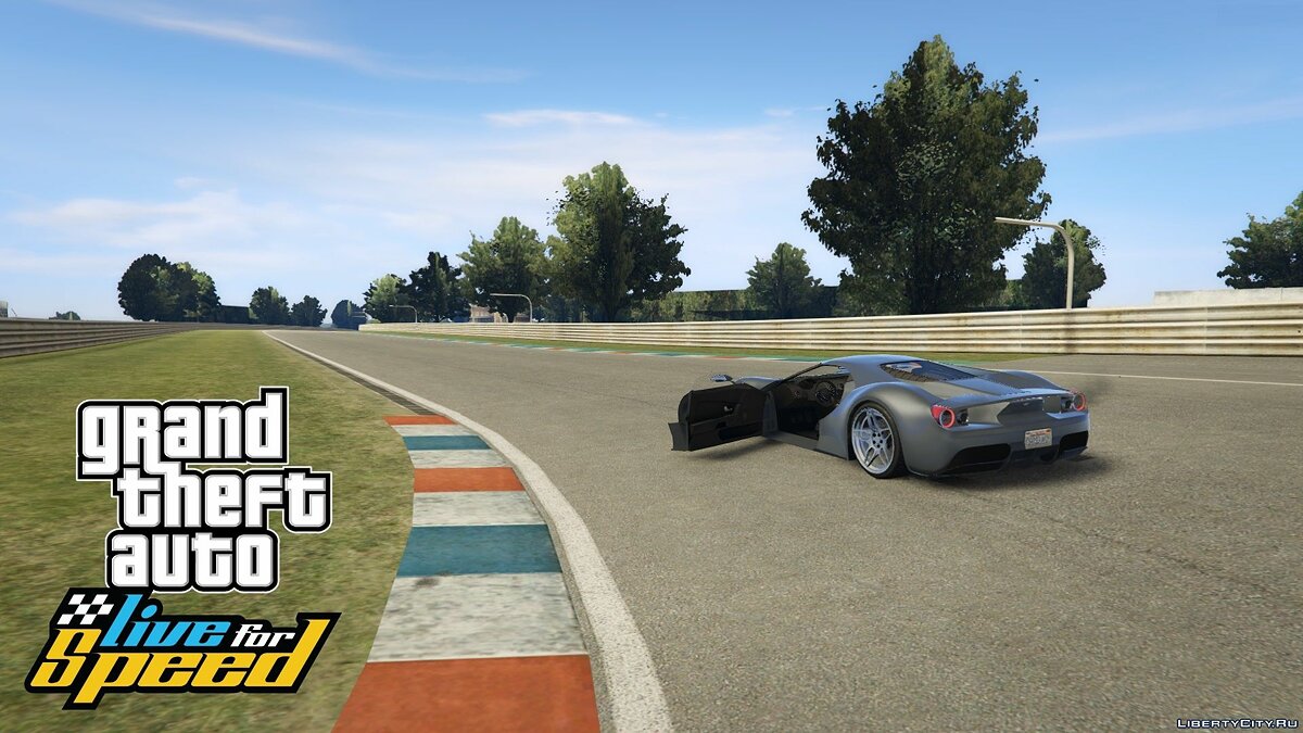 Скачать GTA: Live for Speed - Aston Racetrack 1.2 для GTA 5