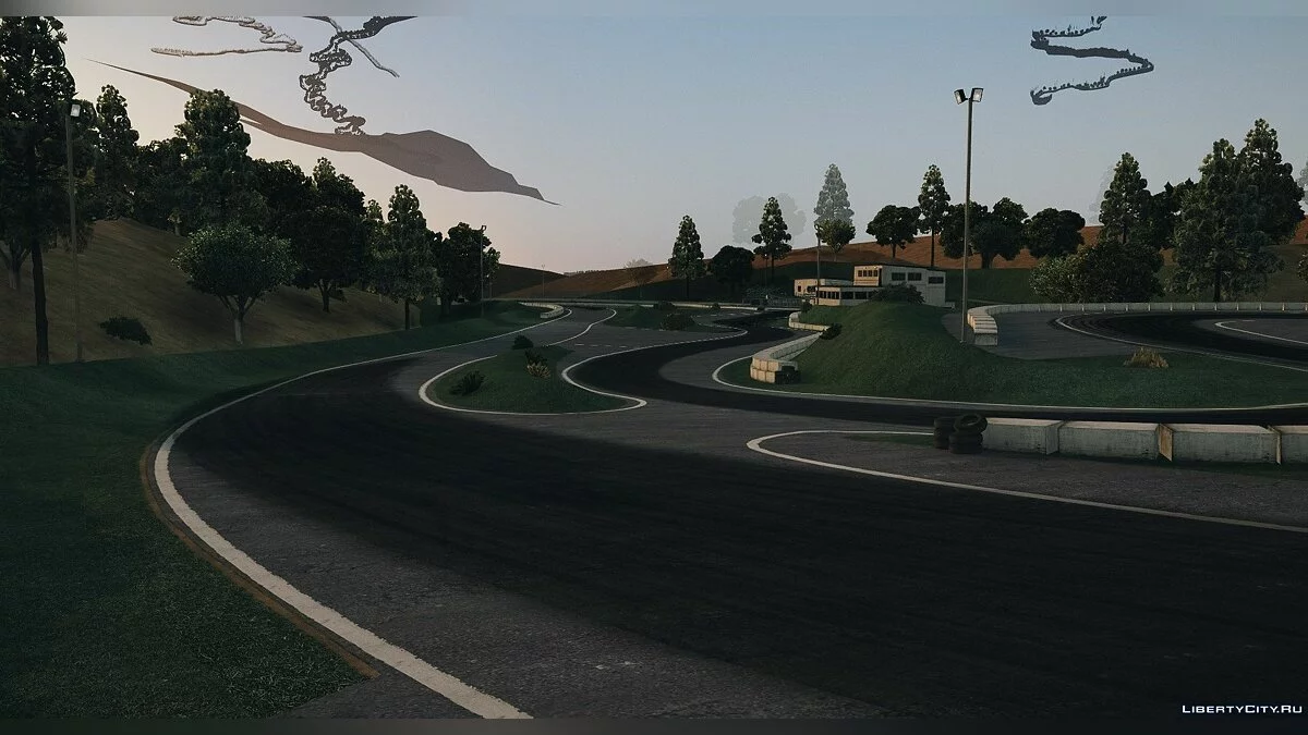 Трасса для дрифта Ebisu Minami / GTA 5