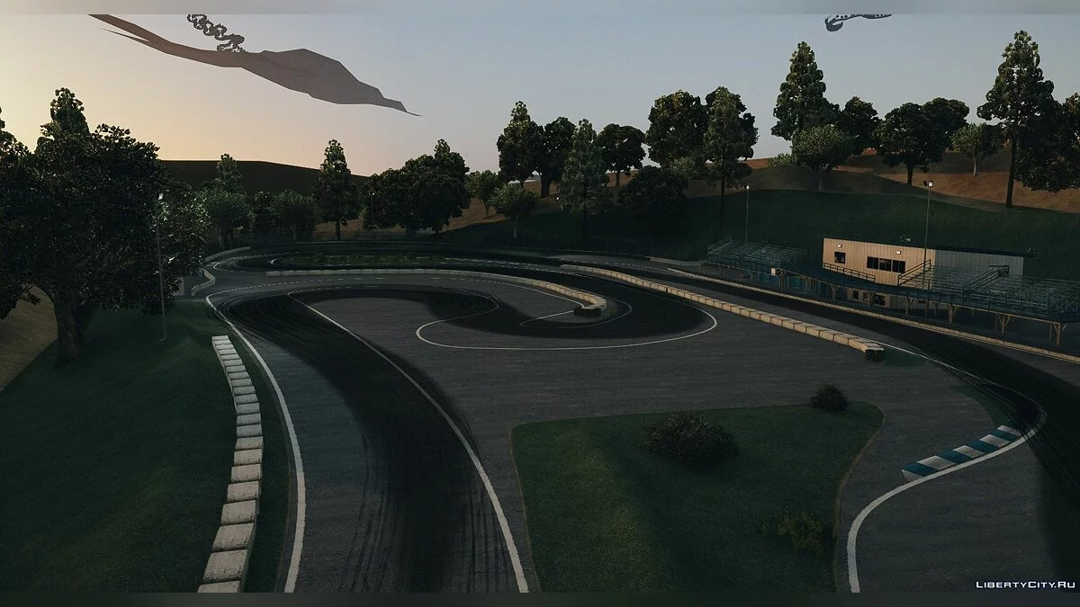 Трасса для дрифта Ebisu Minami / GTA 5