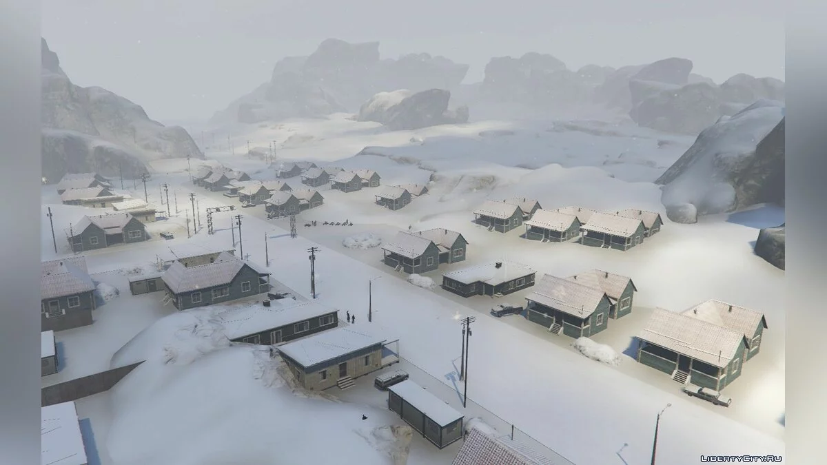 Снежный остров / GTA 5