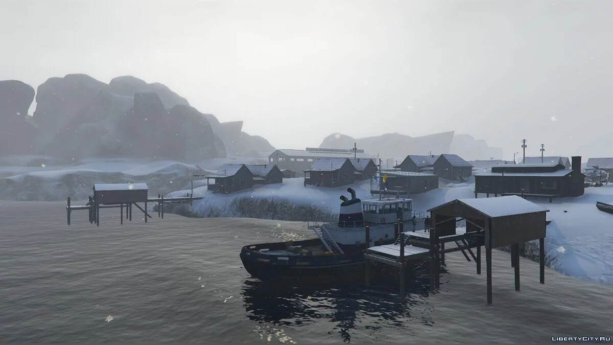 Снежный остров / GTA 5