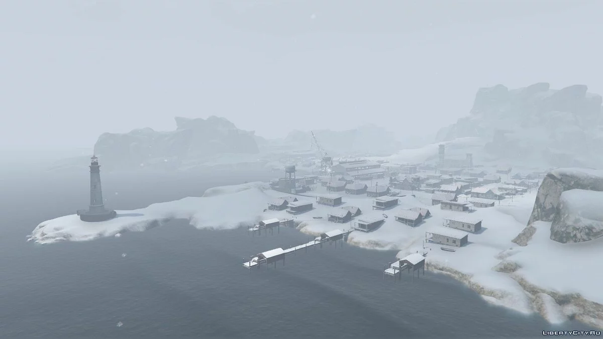 Снежный остров / GTA 5