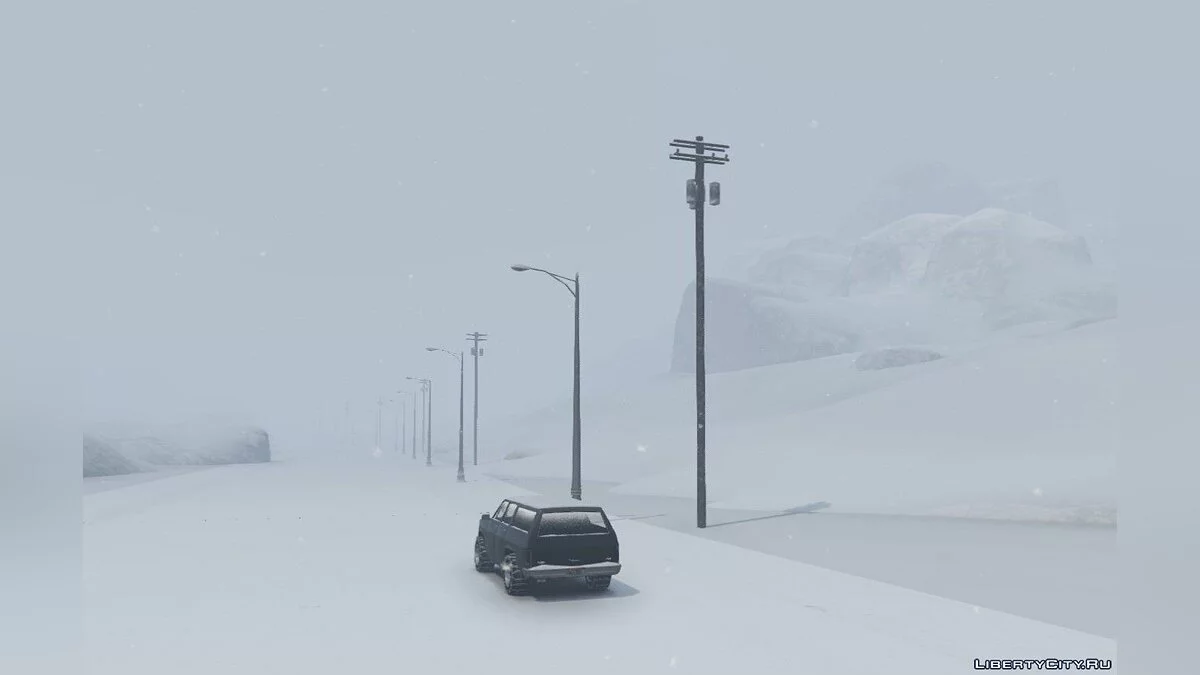 Снежный остров / GTA 5