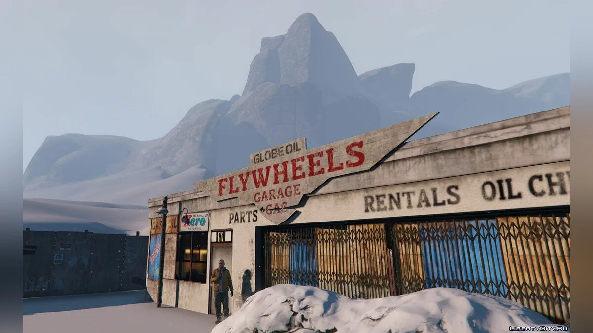 Снежный остров / GTA 5