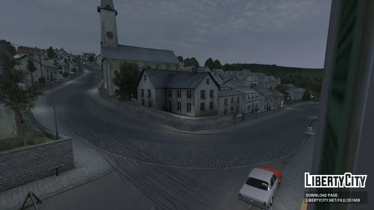 Трасса Feldbergring из игры Assetto Corsa / GTA 5