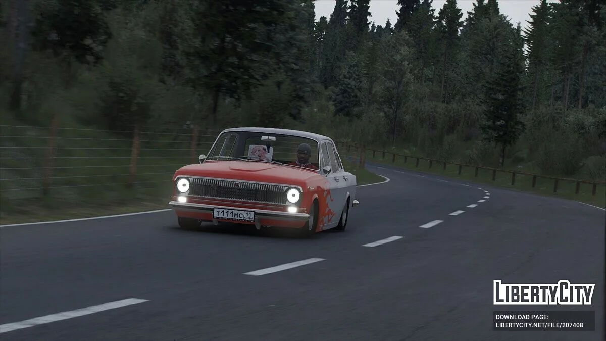Трасса Feldbergring из игры Assetto Corsa / GTA 5