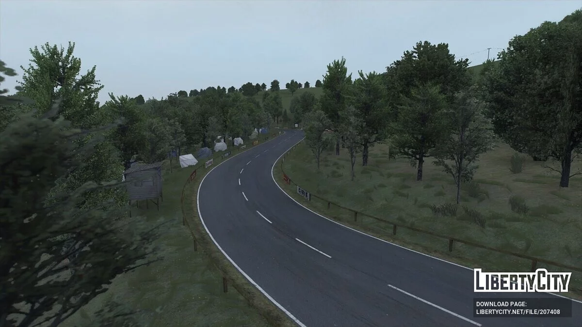 Трасса Feldbergring из игры Assetto Corsa / GTA 5