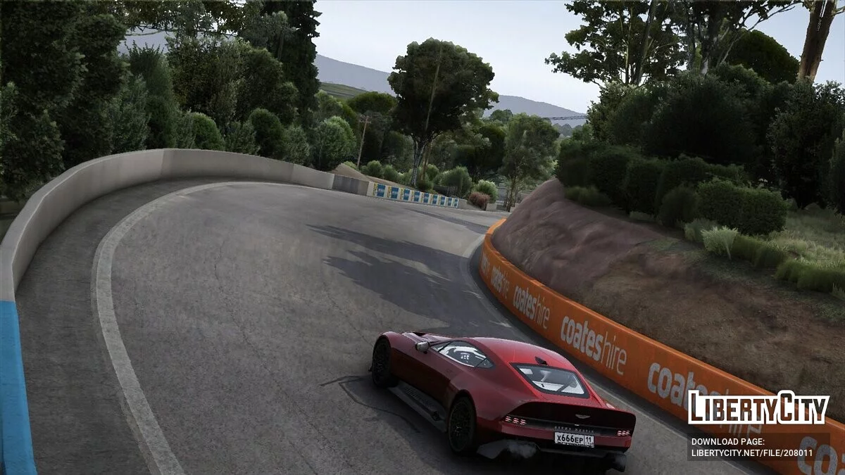 Трасса Bathurst (Mount Panorama) из Assetto Corsa / GTA 5