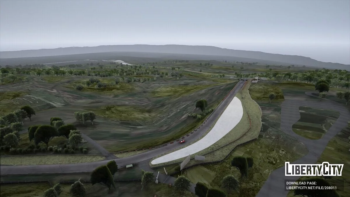 Трасса Bathurst (Mount Panorama) из Assetto Corsa / GTA 5
