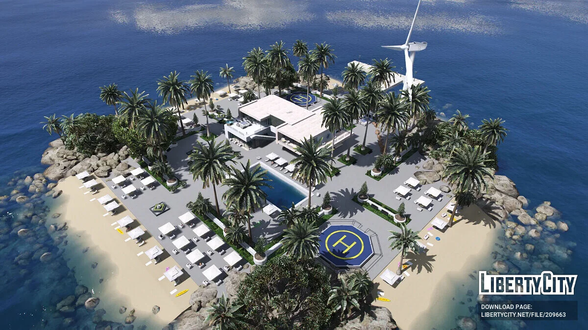 Luxury Island Villa / GTA 5