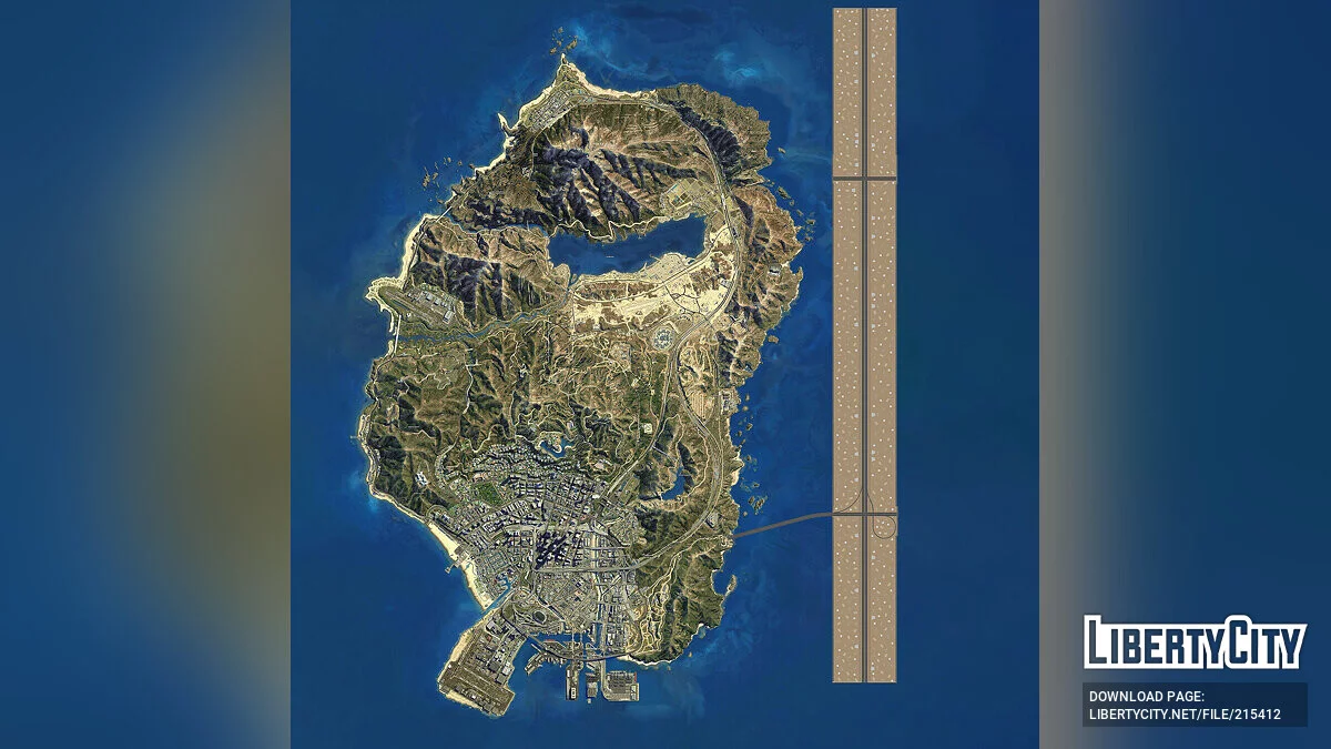 Dubai Highway v1.2 / GTA 5