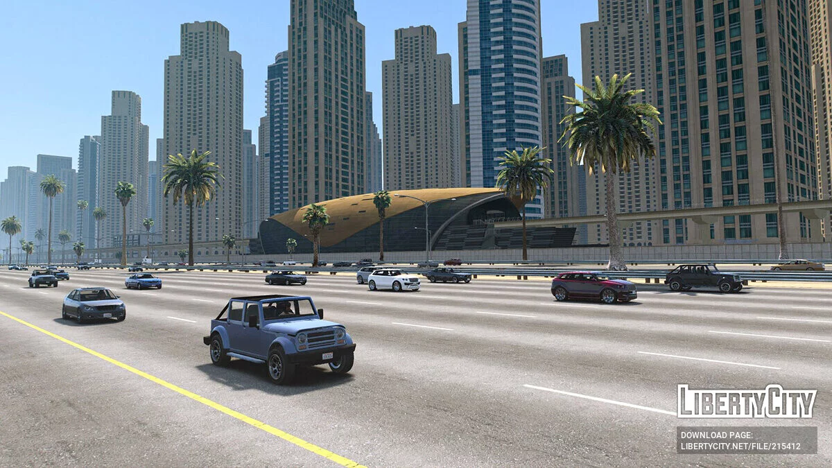 Dubai Highway v1.2 / GTA 5