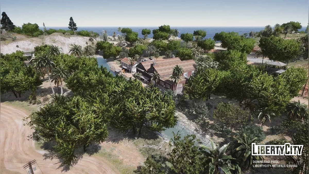 Прибрежье Cayo Perico [YMAP] / GTA 5