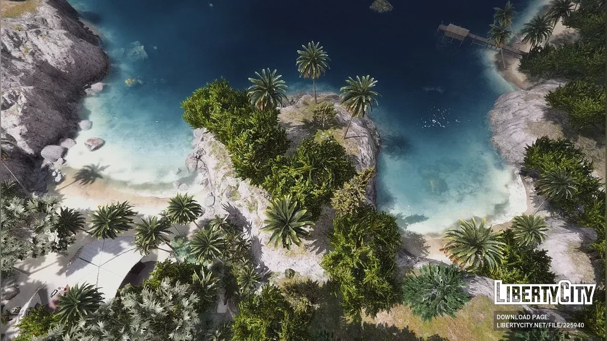 Прибрежье Cayo Perico [YMAP] / GTA 5