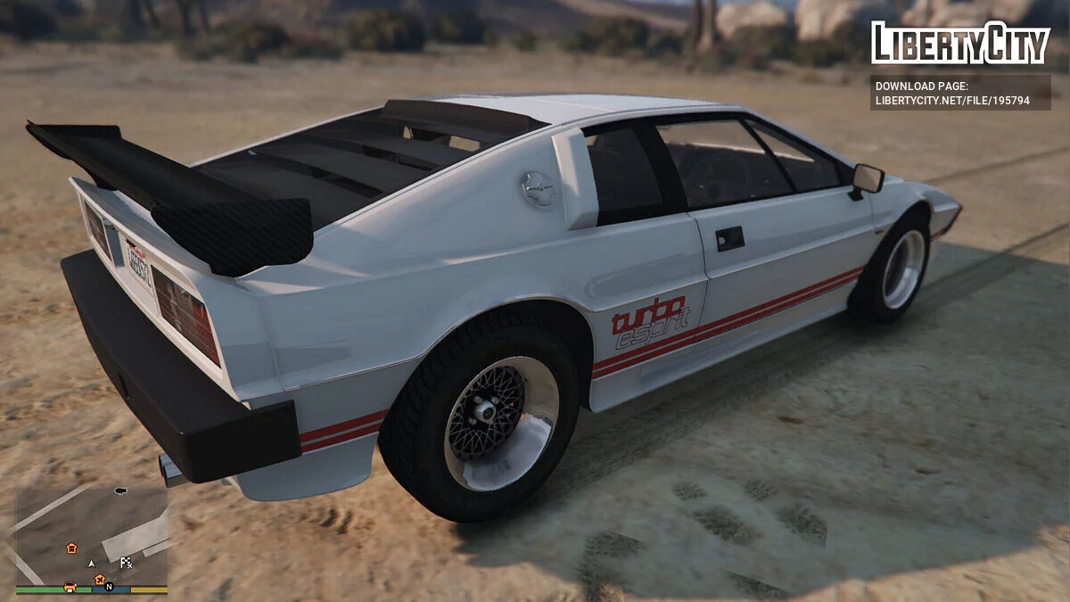 Lotus Esprit Turbo v1.0 / GTA 5