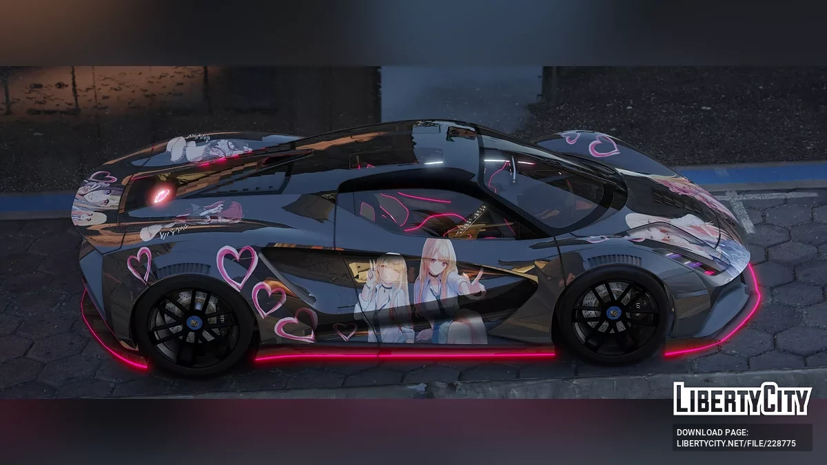 Lotus Evija - Widebody Concept  v1.0 / GTA 5