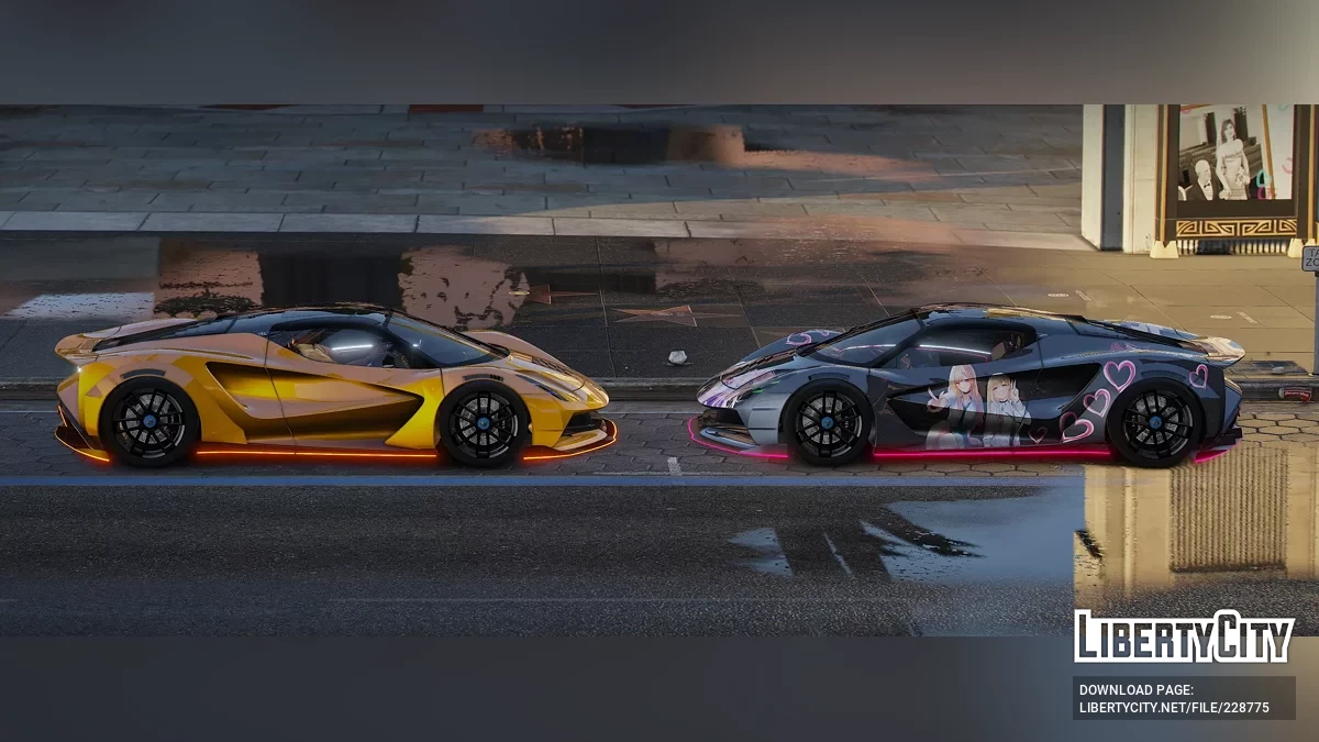 Lotus Evija - Widebody Concept  v1.0 / GTA 5