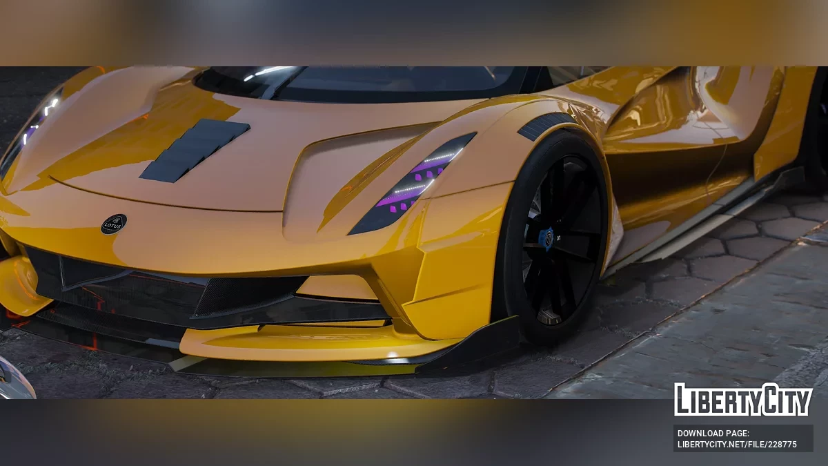 Lotus Evija - Widebody Concept  v1.0 / GTA 5