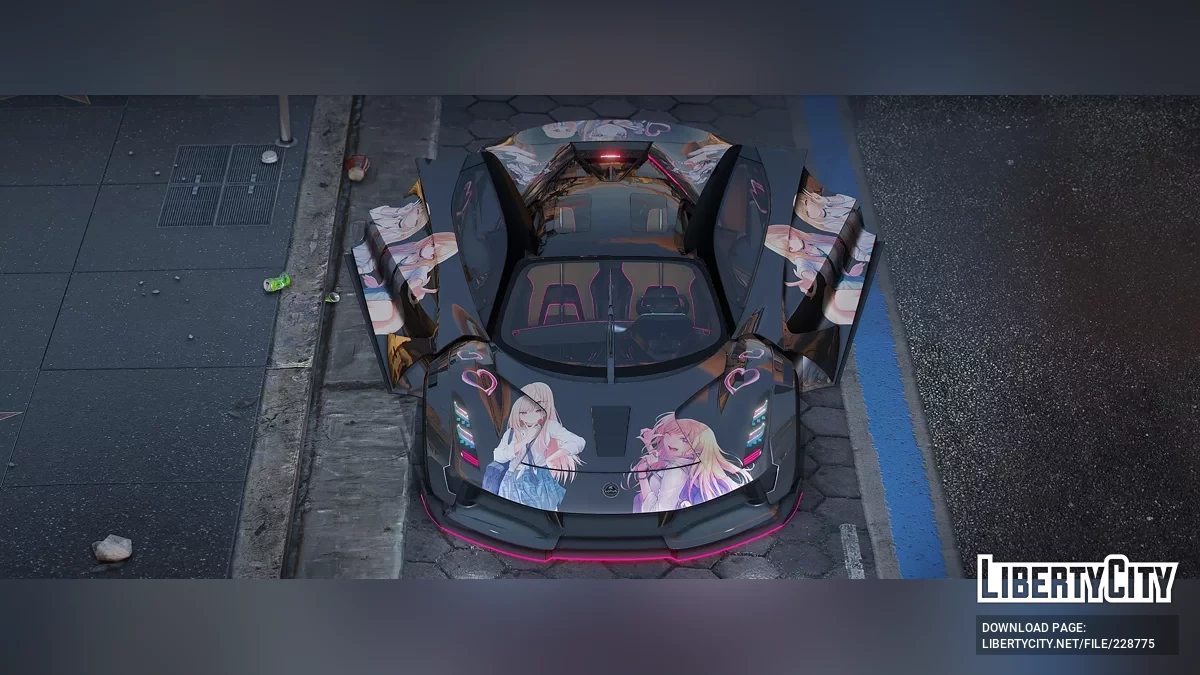 Lotus Evija - Widebody Concept  v1.0 / GTA 5