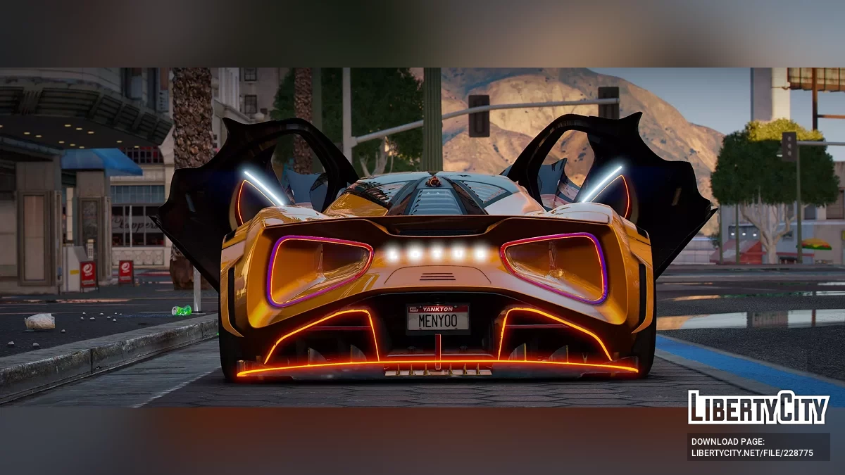 Lotus Evija - Widebody Concept  v1.0 / GTA 5