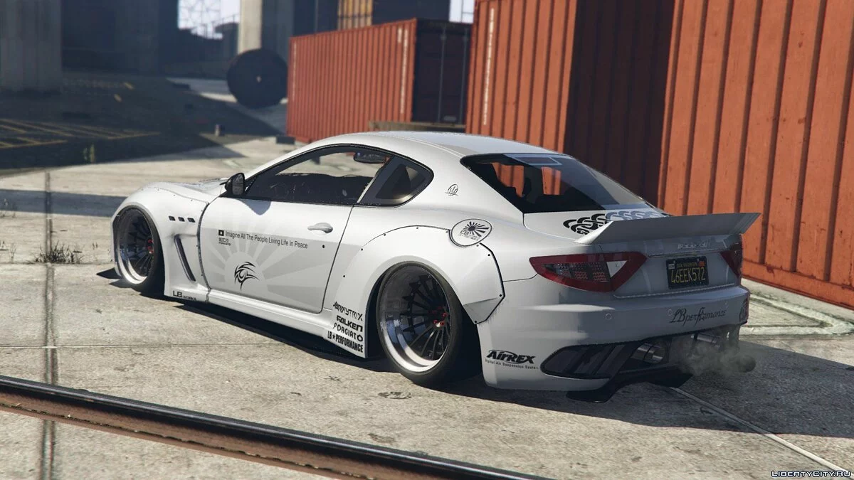 2013 Maserati GranTurismo MC Stradale Liberty Walk [Add-On | Template | Liveries | Custom Rims] 1.0 / GTA 5