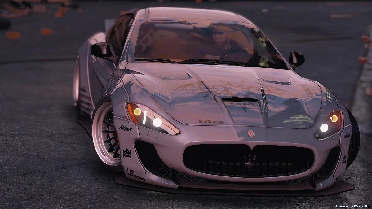 2013 Maserati GranTurismo MC Stradale Liberty Walk [Add-On | Template | Liveries | Custom Rims] 1.0 / GTA 5