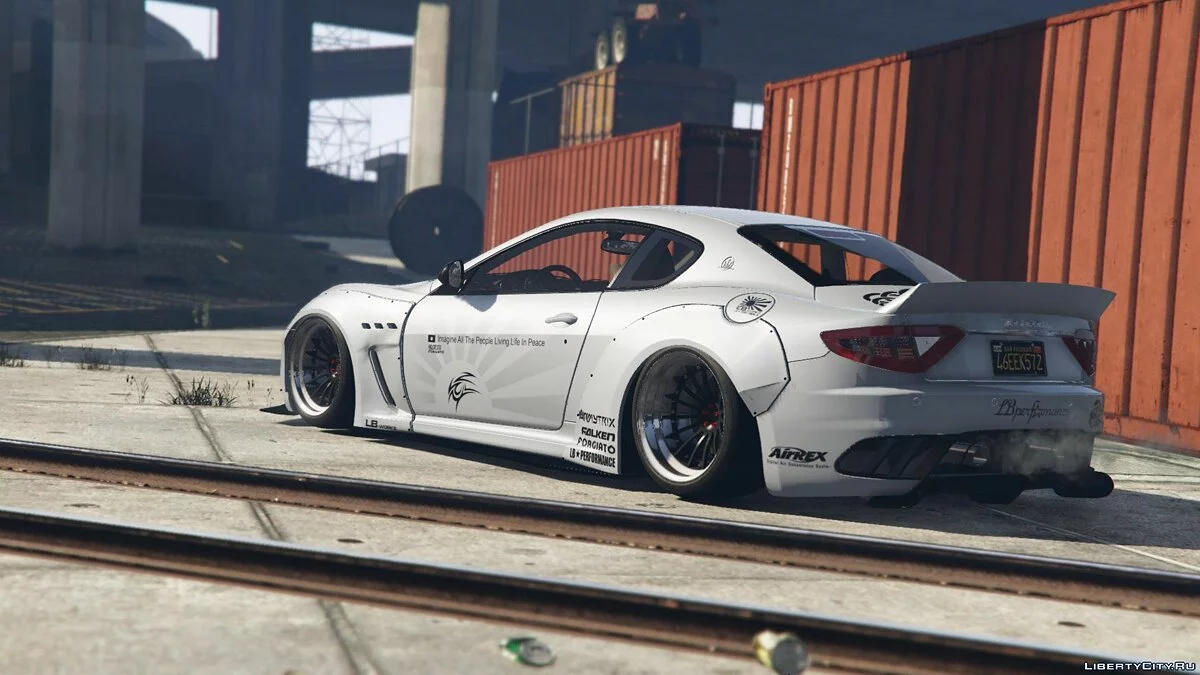 2013 Maserati GranTurismo MC Stradale Liberty Walk [Add-On | Template | Liveries | Custom Rims] 1.0 / GTA 5