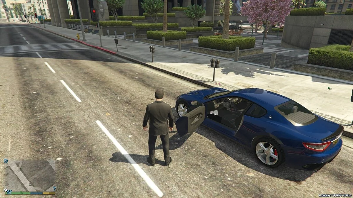 Maserati GranTurismo MC Stradale 2014 1.0 - Модель для слабых ПК / GTA 5