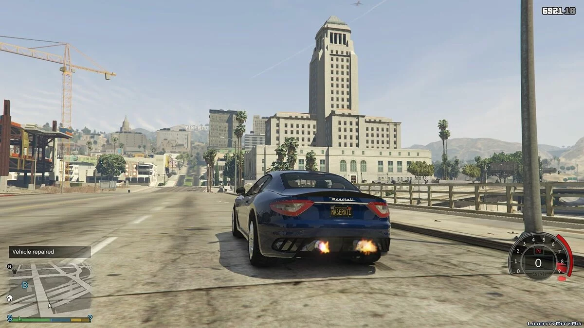Maserati GranTurismo MC Stradale 2014 1.0 - Модель для слабых ПК / GTA 5