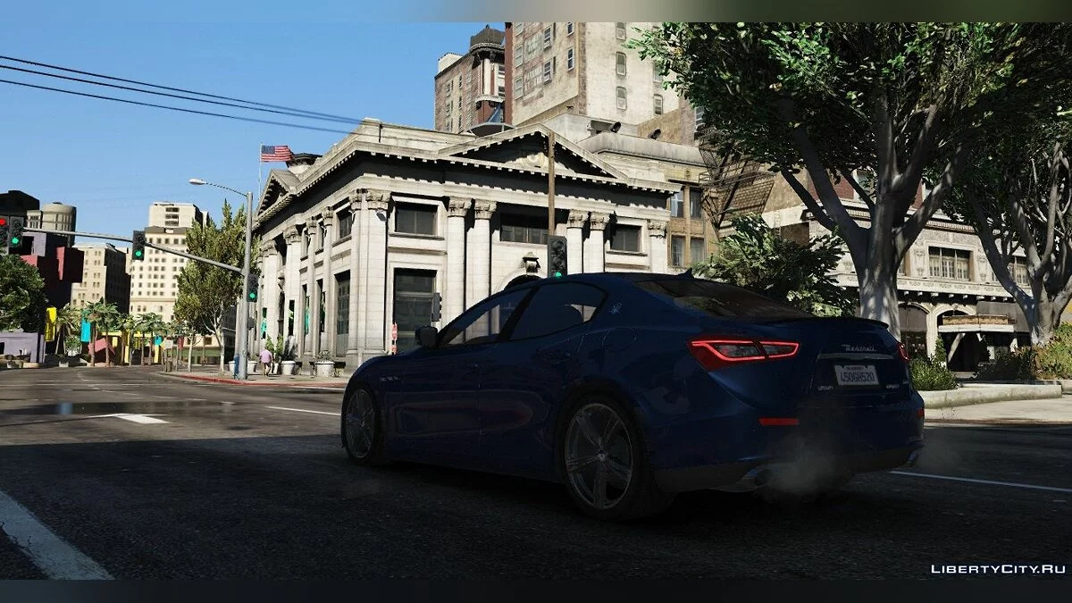 Maserati Ghibli S Unmarked [Replace] [ELS] / GTA 5