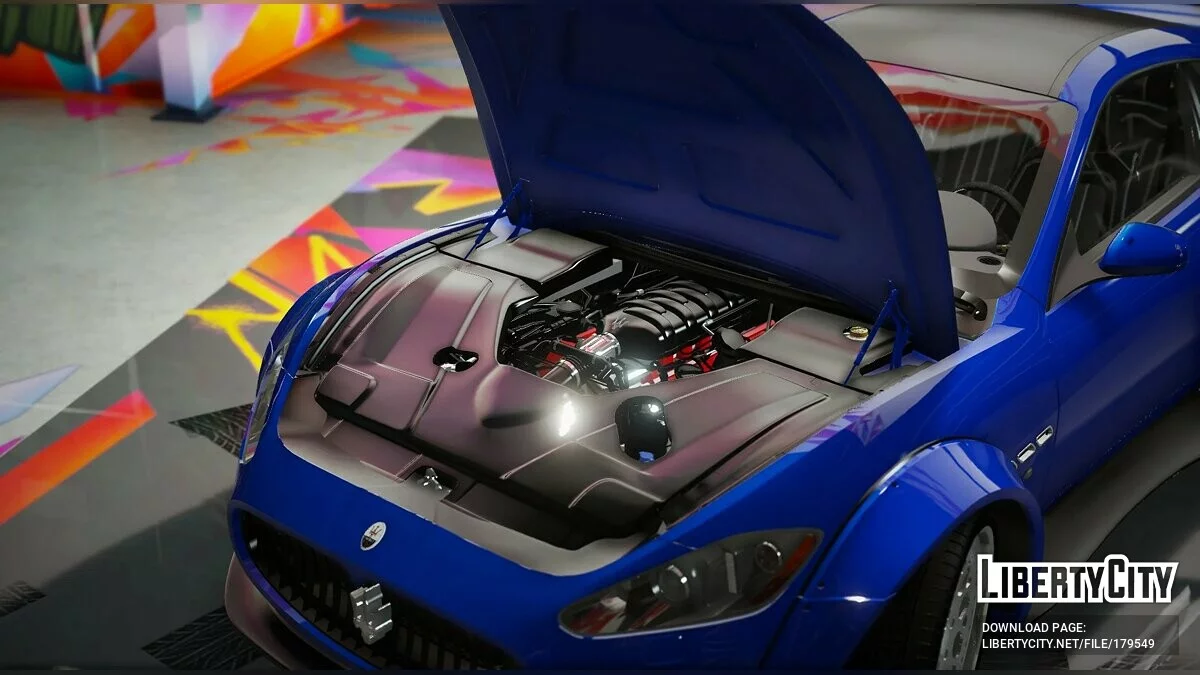 Maserati Gran Turismo S Forza Edition v1.1 / GTA 5