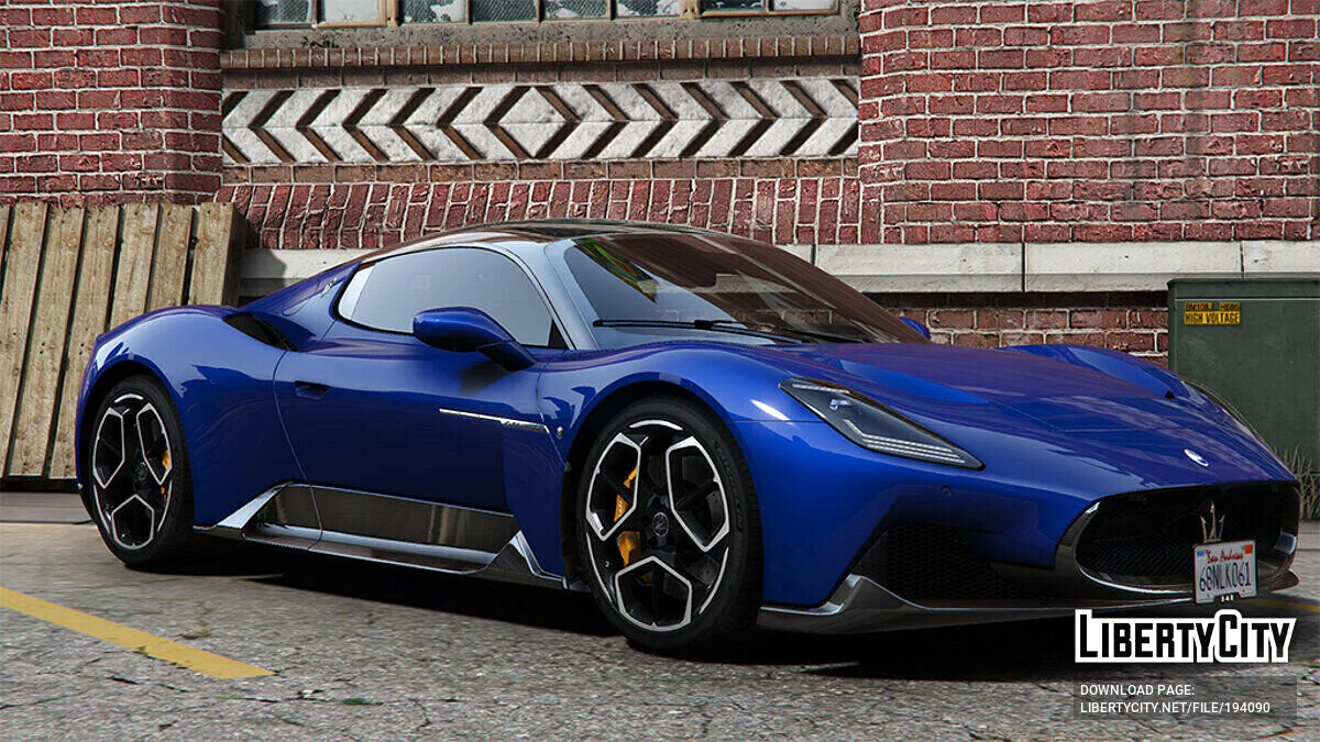 Maserati MC20 2021 v1.0 / GTA 5